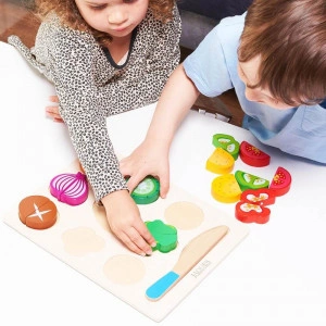 Pretend Vegetable Board - Wooden Play Food [DEMO] - Img 2
