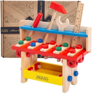 Kids Toolkit & Bench - Wooden Construction Toy [DEMO] - Img 4
