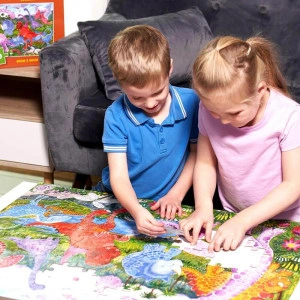 Dinosaur Puzzle - Kids Jigsaw 150 pieces [DEMO] - Img 2