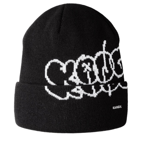 Caciula Kangol Y2K Negru, 55-61 CM