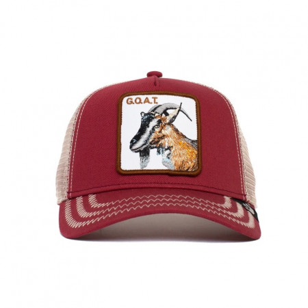 Goorin Bros goat trucker cap, Rot