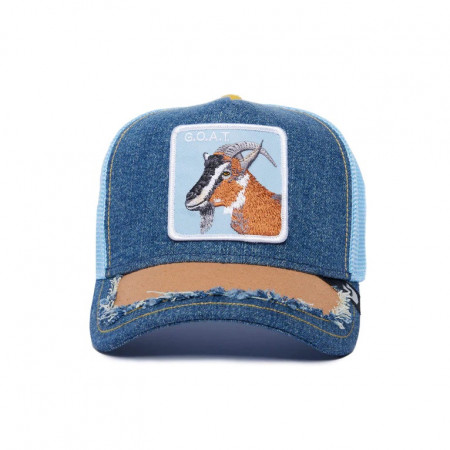 Goorin Bros, sapca albastra trucker silky goat