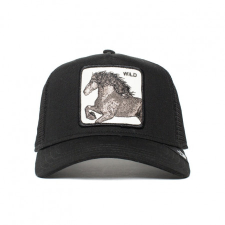 Goorin Bros Trucker Cap The Wild Stallion, Schwarz