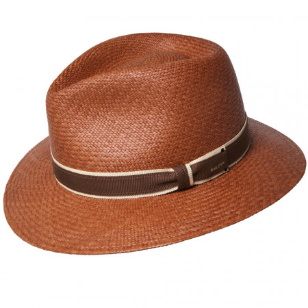 Palarie Bailey of Hollywood Brooks Panama Fedora Clay