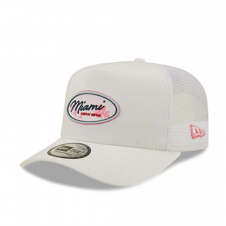 Sapca New Era a-frame trucker repreve miami state patch alb
