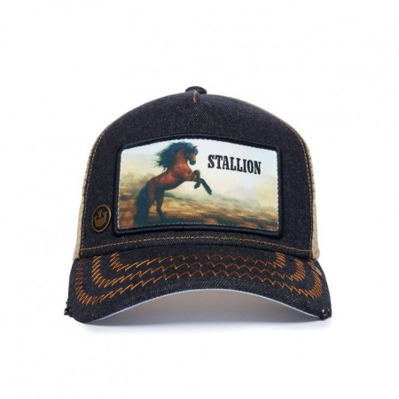 Goorin Bros sapca gri trucker rodeo stallion