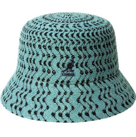Kangol, Palarie bermuda zig zag bucket aquatic, Verde