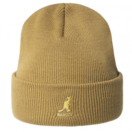 Kangol, Strickmütze acryl pullon camel, Braun