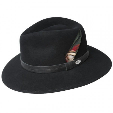 Palarie Bailey of Hollywood Abbott Fedora Negru