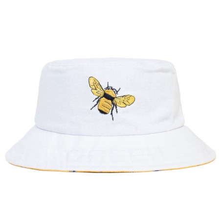 Palarie Goorin Bros. Queen Flex Bucket Alb