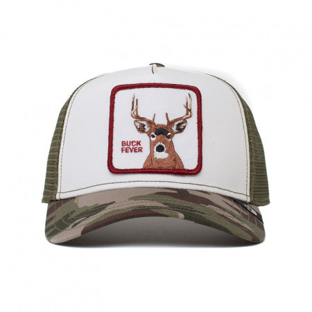 Sapca Goorin Brothers Trucker Buck Fever Alb