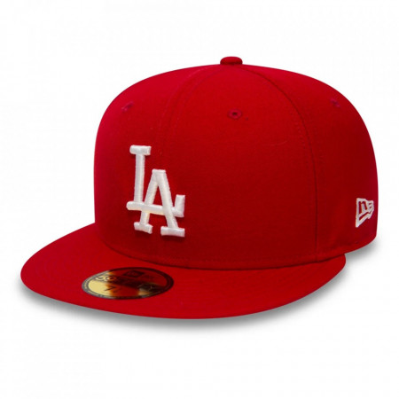 Sapca New Era 59fifty MLB Basic Los Angeles Dodgers Rosu