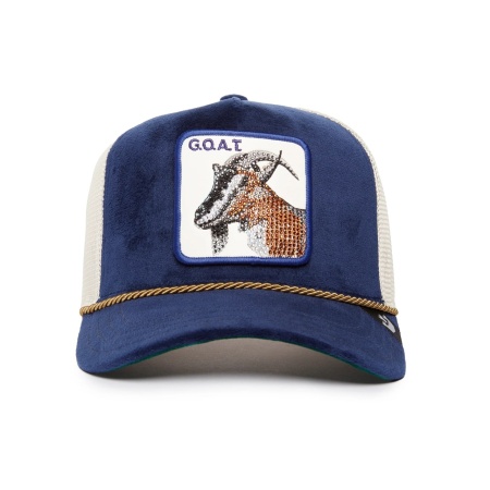 Goorin Bros sapca trucker sapphire goat, Albastru