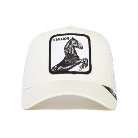 Goorin Bros Trucker Cap Stallion, Weiss