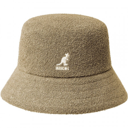 Kangol bermuda bucket fischerhut oat, Braun