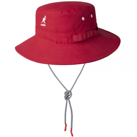 Kangol utility cords jungle bucket fischerhut, Rot