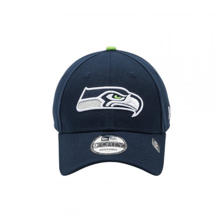 New Era, Seattle Seahawks állítható baseballsapka, Sötétkék, 55.8-61.5 CM Standard