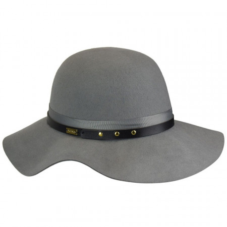 Palarie Betmar Hayden Wool Felt Gri