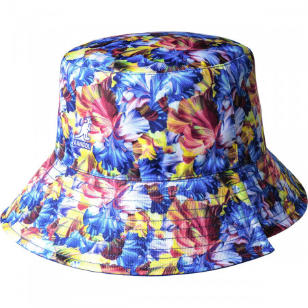 Palarie Kangol Floral Reversible Bucket Multicolor