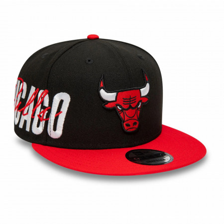 Sapca New Era 9fifty Chicago Bulls Side Font Negru