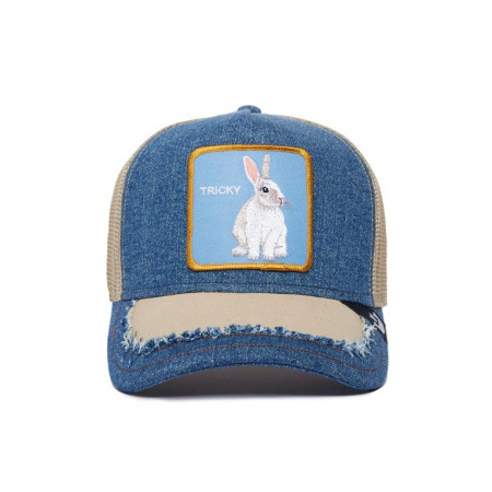 Goorin Bros, sapca albastra trucker silky rabbit