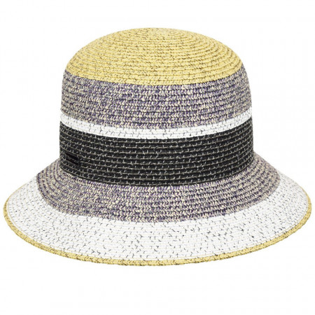 Palarie Betmar Catherine Braided Cloche Multicolor