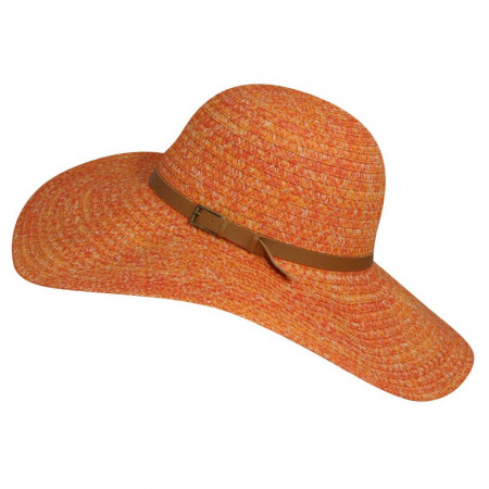 Palarie Betmar Ramona Braid Floppy Tangerine Multi