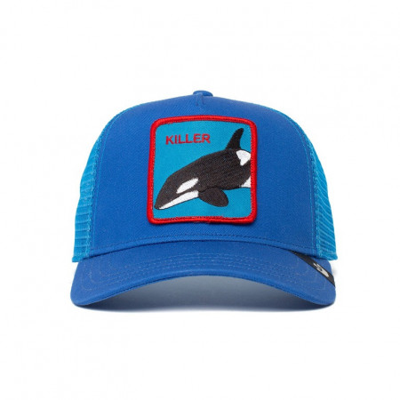 Sapca Goorin Brothers Trucker The Killer Whale Albastru