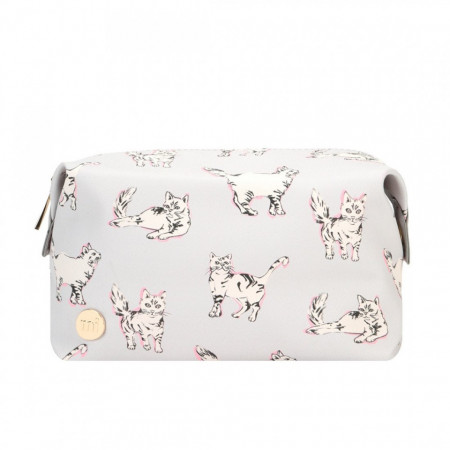 Geanta de cosmetice Mi-Pac Cats Gri