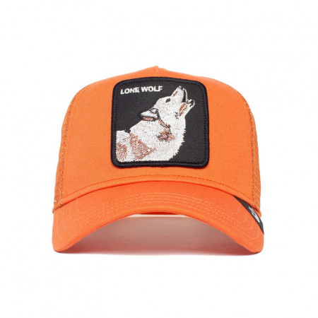 Goorin Bros sapca portocalie trucker wolf man