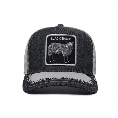 Goorin Bros silky black sheep trucker cap, Schwarz