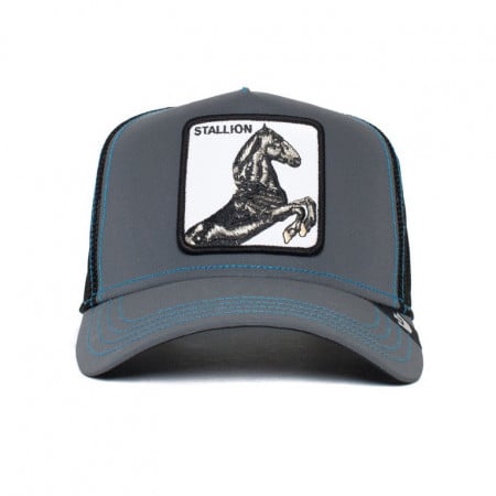 Goorin Bros stallion reflective trucker cap, Schwarz