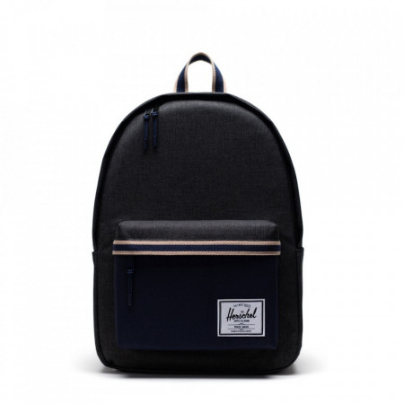 Herschel, Hátizsák logós rátéttel, Classic XL 22L, Crosshatch Fekete