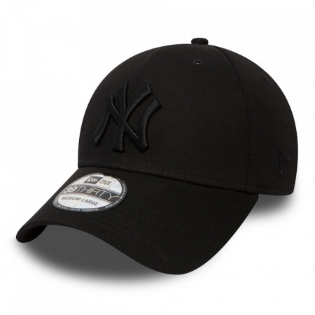Sapca New Era 39thirty Basic New York Yankees Allblack