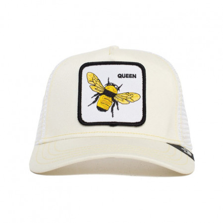 Goorin Bros sapca alba trucker the queem bee
