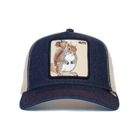 Goorin Bros sapca albastra trucker nuts squirrel