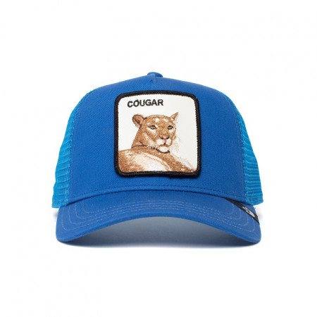 Goorin Bros the cougar trucker cap, Blau