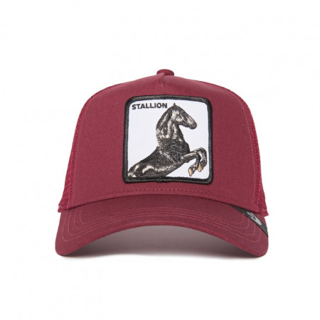 Goorin Bros the stallion trucker cap, Rot
