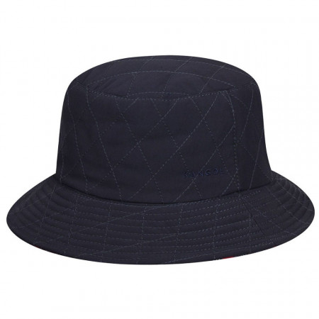 Kangol hidden layers bucket fischerhut, Blau