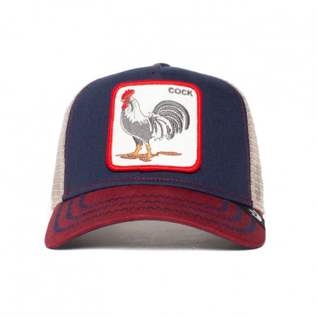 Sapca Goorin Brothers Trucker The Cock Albastru-Rosu