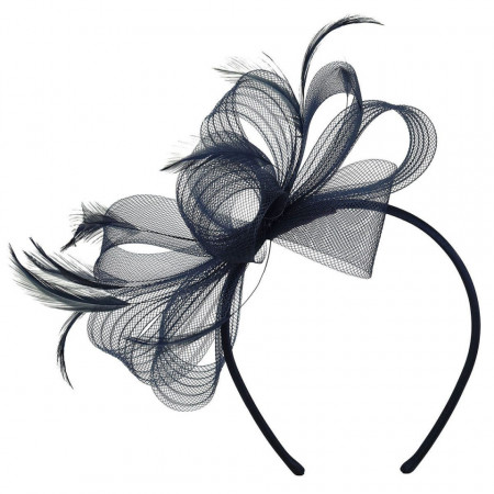Voaleta Betmar Emmabella Fascinator Bleumarin