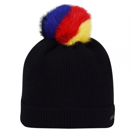 Caciula Kangol Multi Pom Negru
