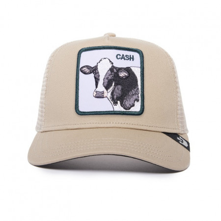Goorin Bros sapca bej trucker cash cow