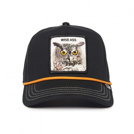 Goorin Bros sapca neagra trucker wise owl