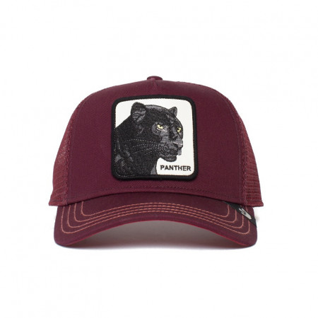 Goorin Bros the panther trucker cap, Bordeaux-Rot