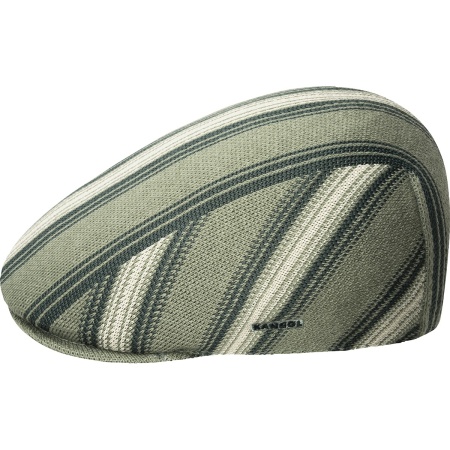 Kangol, basca verde nostalgia stripe 507