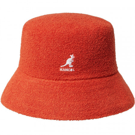 Kangol bermuda bucket fischerhut cherry glow, Rot