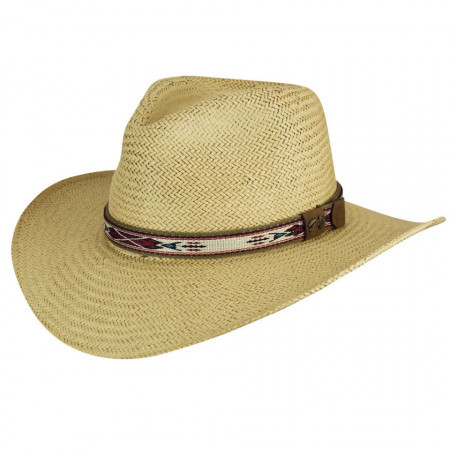 Palarie Bailey of Hollywood Derian Raindura Straw Fedora