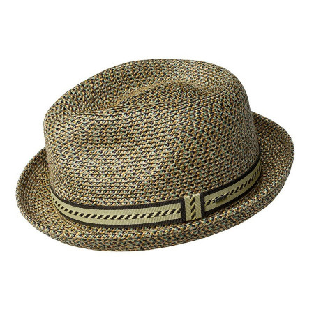 Palarie Bailey of Hollywood Mannes Braided Trilby Honey