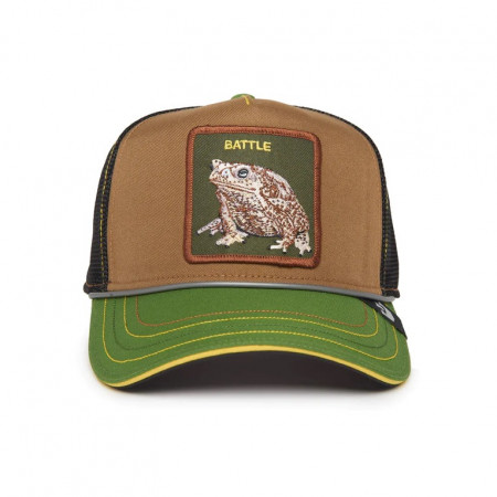 Goorin Bros sapca maro trucker rash and pimple